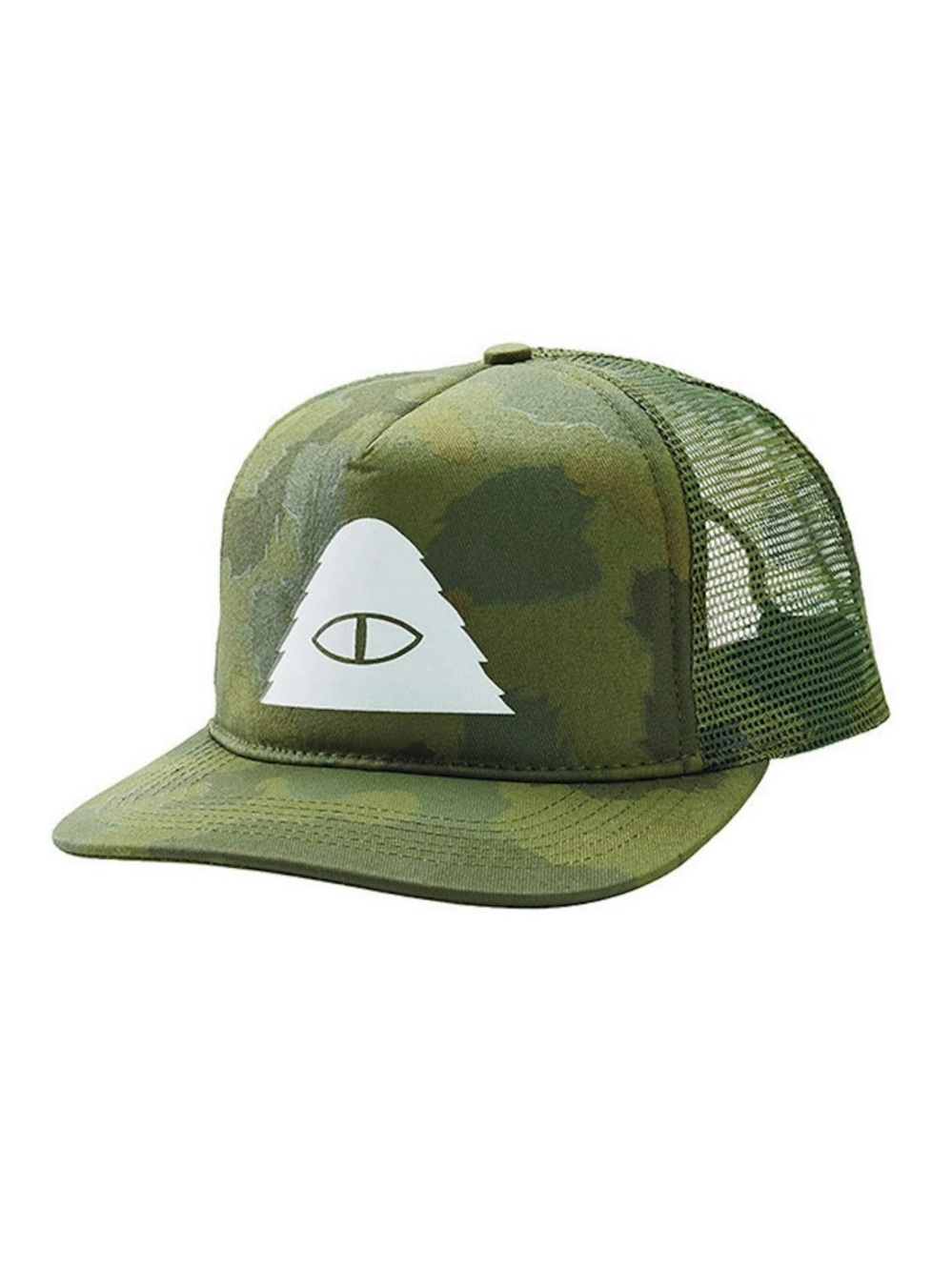 Poler Cyclops Camo Trucker Cap New